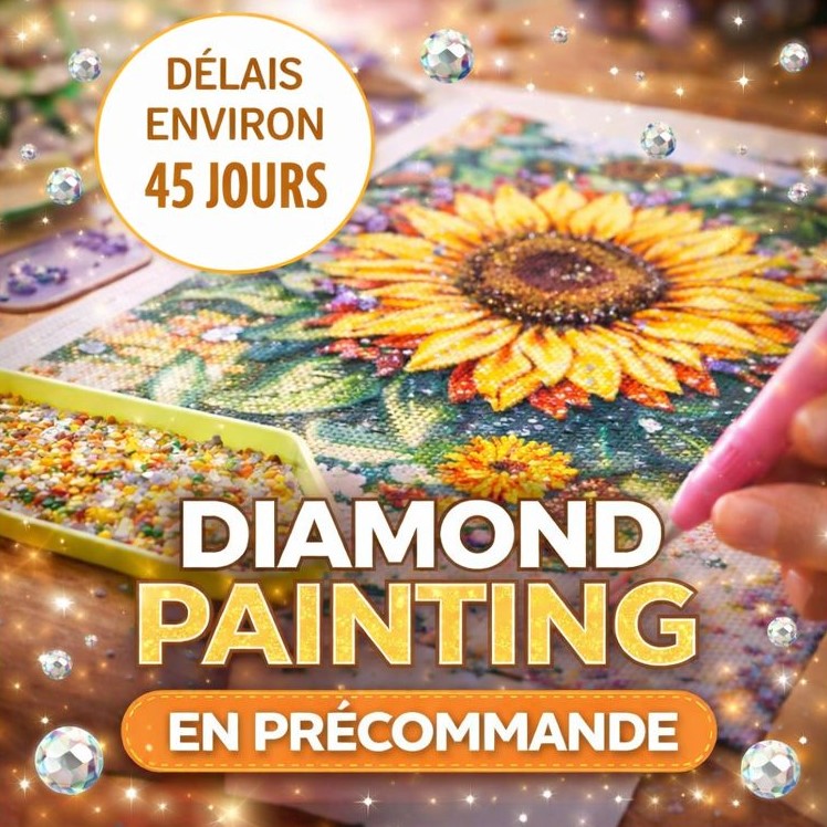 Diamond painting - en précommande