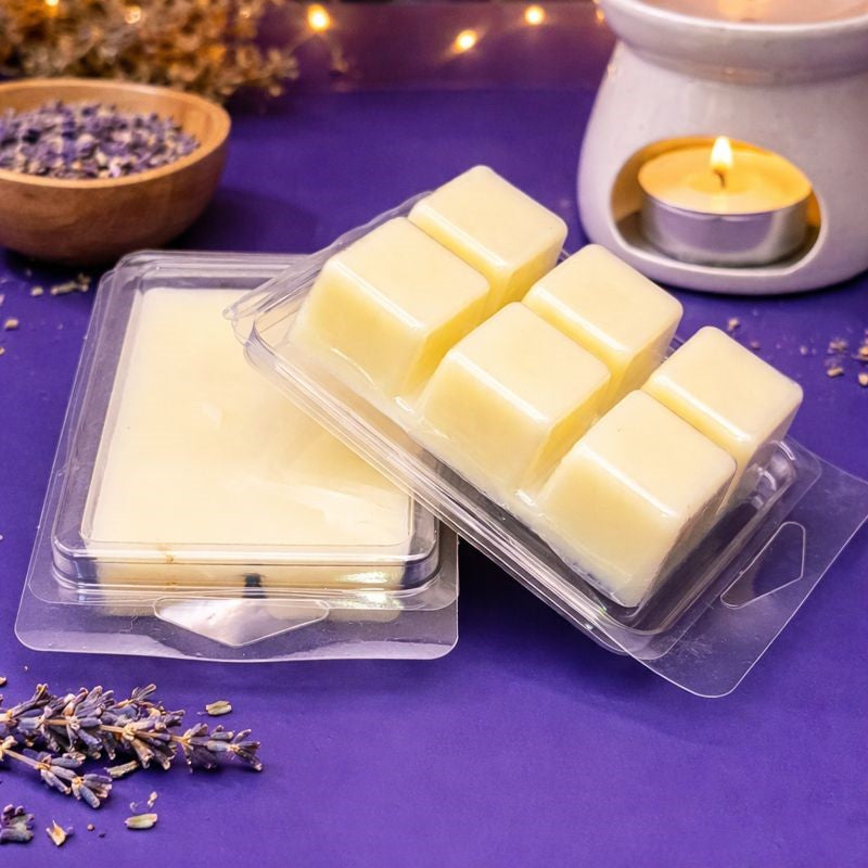 Fondant parfumé tablette 60 g ST’ART – 6 carrés à casser, cire d’olive, format pratique pour brûle-parfum